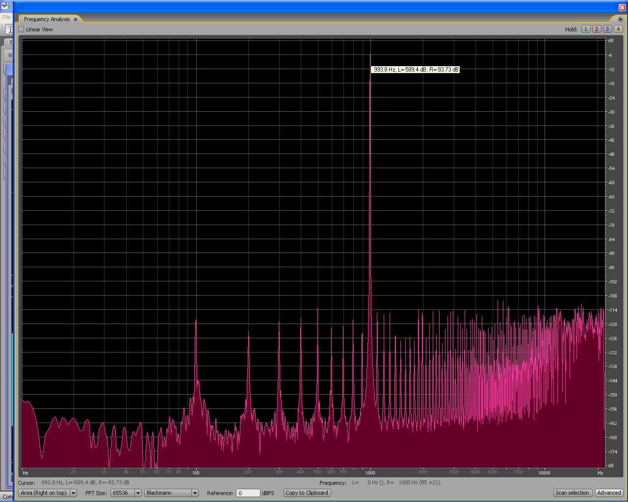 Spectrum graph